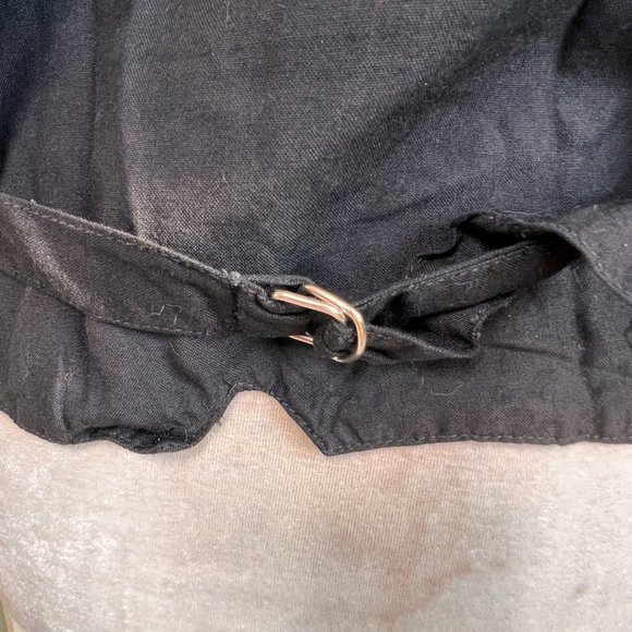 VTG 📌Jane Ashley Figure Hugging 3 Button Vest with Gold Accents - Picture 6 of 12